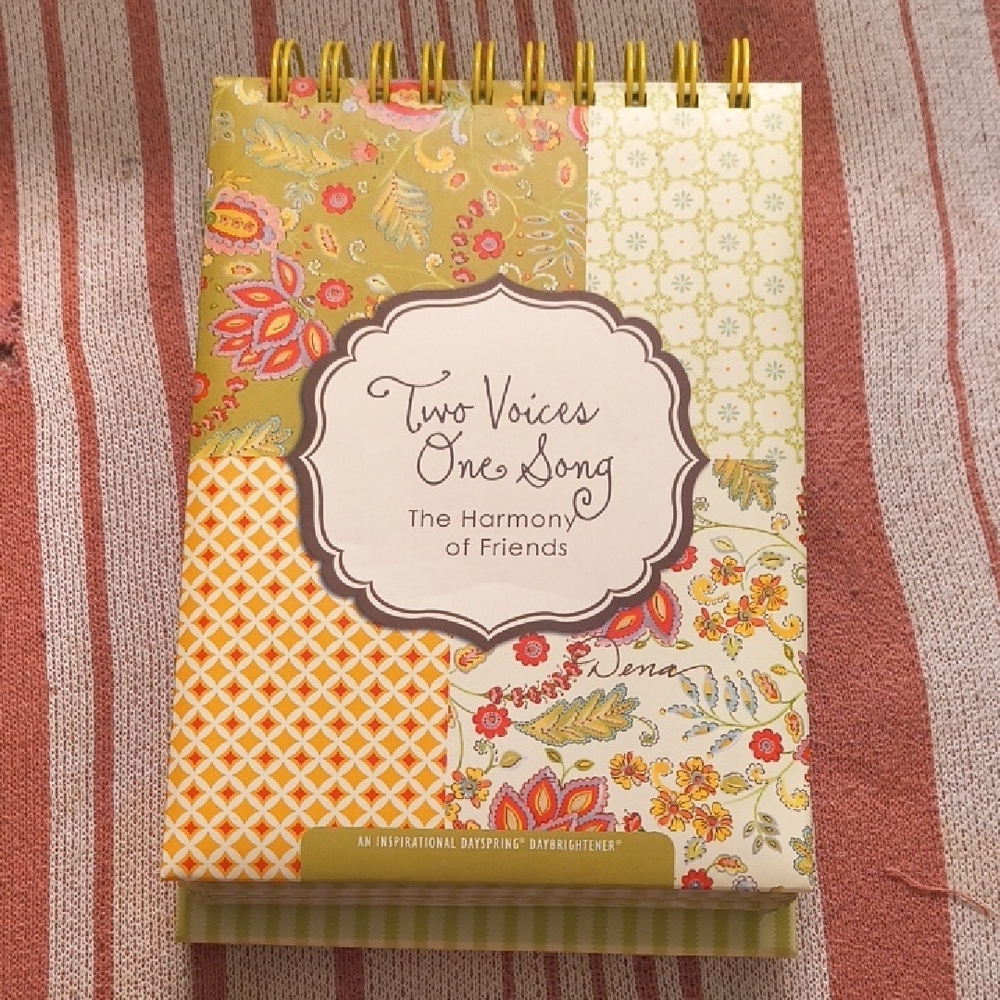 Two Voices One Song Home Office Calendar - Multicolor